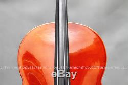 CLASSIC 4/4 SIZE Oil Varnish CELLO HANDMADE QUALITY WITH AND BOW AND ROSIN
