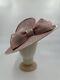 Cameo Pink Bow Hatinator Hat Fascinator Wedding Ascot Races Occasion