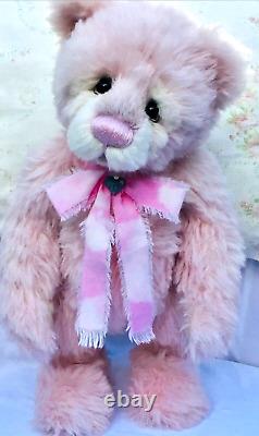Charlie Bears Blancmange Isabelle Collection 2016 Bear Retired Tags Bag Ex Cond