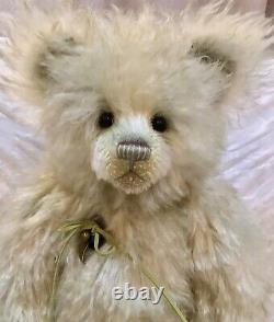Charlie Bears Dempsey Mohair Bear with Tags & Bag Retired Excellent Condition
