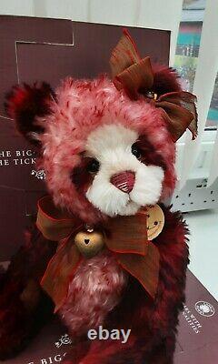 Charlie Bears Flamenco New With Tags & Bag, Mohair, 18 Tall, 2019, Ltd 250, Sold Out
