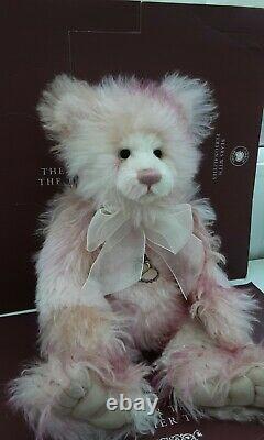 Charlie Bears MOHAIR 2018 YEAR BEAR WITH TAGS, SOLD OUT, RETIRED, NO. PIECE, 17 TALL