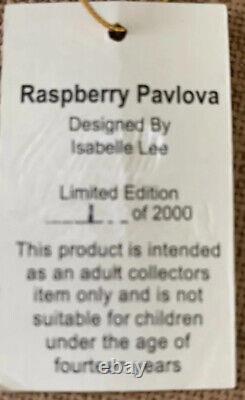 Charlie Bears Raspberry Pavlova 1/2000. Please Read All The Information
