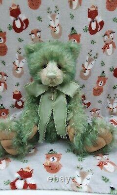 Charlie Bears'zumba' With Tags & Bag, Mohair, 2016 Rtd/sold Out, Ltd Ed, 20 Tall