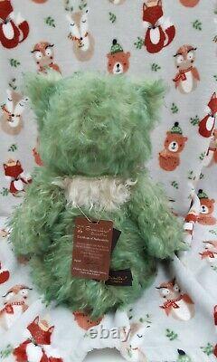 Charlie Bears'zumba' With Tags & Bag, Mohair, 2016 Rtd/sold Out, Ltd Ed, 20 Tall