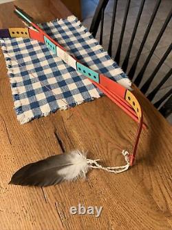 Childs Bow Arrow Hopi Native American Hand Made Possibly Silas roy