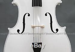 Classic 3/4 Size White Cello Handmade Quality With And Bow And Rosin