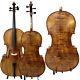 Copy Stradivari style Cello 4/4 Old spruce, 100% Hand Made with Bag, Bow#15814
