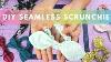 Diy Seamless Scrunchies With 3 Bow Options Sewing Tutorial By Paige Handmade
