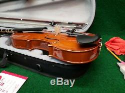 Dominquez Handmade European Violin 4/4 with Case & Bow & extras