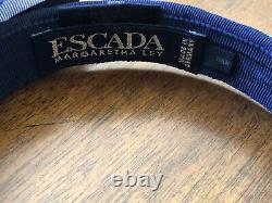 Escada Margaretha Ley bow headband Handmade Made In Germany