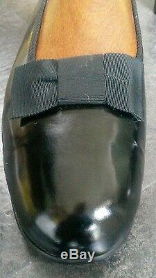 Finest English Hand Made Bow Pump Dress Shoes From G J Cleverly, Size 10.5 UK
