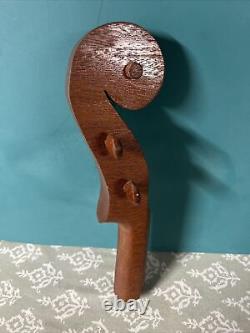 Funky Bow Handmade Wood BEER TAP HANDLE RARE Maine Brewery Approximately 12