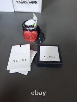 GUCCI Flora Neck Bow Scarf Silk Floral Pattern GG Gift Box