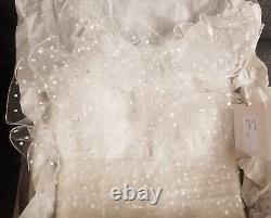 Gemy Maalouf White Bow Top Authentic With Box & Tag Retails For $1,000+