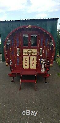 Genuine Hand Made Shepherds Hut Bow Top Gypsy Wagon Glamping Summer house