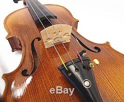 Good quality set 4/4 Hand-Made Antique Violin +Bow +Rosin +Moon Case+ String