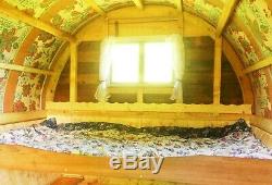 Gypsy Bow Top Caravan, Gypsy Wagon Horse drawn Brand New Completely Hand Made