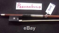 Hand Made German Violin Bow - Silver Wrap - Full Size 4/4 - # 3009
