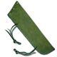 Hand Made Suede Leather Bass Bow Quiver Hl# Bbq18322-s Green 19 Long
