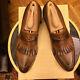 Hand Stitched Mens Fantastic Bow Style Real Leather Mocassins, men slip ons