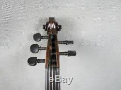Hand made 5 strings electric violin 4/4, solid wood E-violin free case bow cable