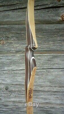 Hand made laminated traditional longbow 28# @28'