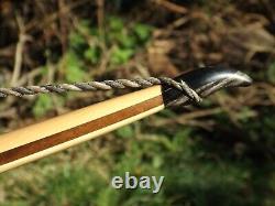 Handmade 6ft 6inch (78) Tri-laminate'round Compass' Longbow 65lb @ 30 In