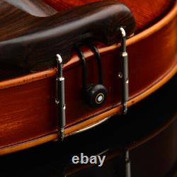 Handmade Antique Maple Violin Musical Instrument With Fiddle Case Bow And Rosin
