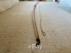 Handmade English Longbow 45lbs at 28 Felt Grip Traditional Metal Nocks
