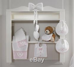 Handmade Italian Baby Cot Bed Bedding Miss Bows