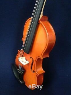 Handmade Kapok V888 Premium 1/2 Size Solid Wood Violin Pack-Foam Case, Rosin, Bow