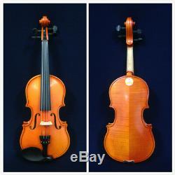 Handmade Kapok V888 Premium 1/4 Size Solid Wood Violin Pack-Foam Case, Rosin, Bow