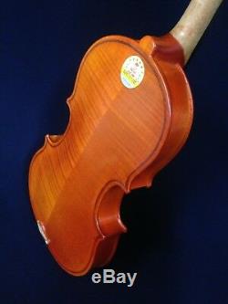 Handmade Kapok V888 Premium 4/4 Size Solid Wood Violin Pack-Foam Case, Rosin, Bow