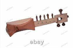 Handmade Musical Instrument Natural Wooden Jogiya Sarangi Classical Indian Folk