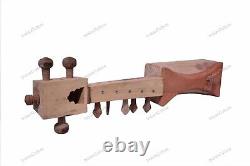 Handmade Musical Instrument Natural Wooden Jogiya Sarangi Classical Indian Folk