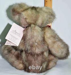 Handmade Teddy Bear Mink Fur Artist Sherry Creamer Alive Again Bear 20
