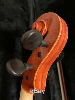 Handmade Violin 4/4 D. Marrone by J. Brown, Bow & Protec Case 6493