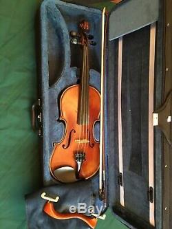 Handmade Violin 4/4 With Bow And Case