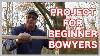 How To Make Your First Long Bow From A Sapling Light Weight Longbow For Beginners