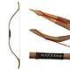 IRQ Mongolian Recurve Bow Traditional Handmade Longbow 35-55lbs Archery Woode