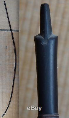Japan antique Yumi Samurai bow hand made 1800 Japanese historical craft
