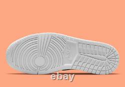 Jordan 1 Mid SE Bright Citrus Orange Shoes CZ0774-800 Womens Size 10 Mens 8.5