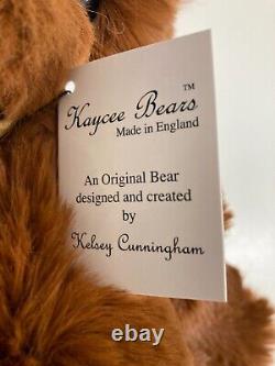 Kaycee Bears Ruskin Handmade Bear With Tags