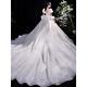 Lace Dress Big Bow Beach Wedding Dresses Event Formal Bridal Gowns UK Size 6-14