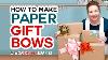 Make Gift Bows From Paper Cut With A Cricut Or By Hand I