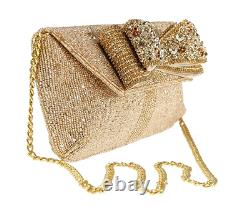 Mary Frances Bow Tie Designer Handbag New Rare Clutch Bag N264 Xbody Bowtie