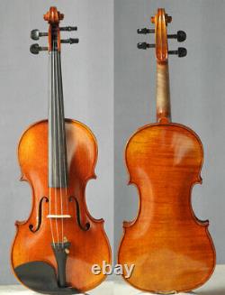 Master handmade fiddle violin 4/4 concert instrument violon powerful tone