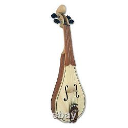 Medieval Rebec fiddle 4 strings handmade