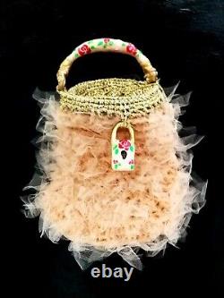Mini bag hand handle luxury handbag weeding summer party vintage fashion brand